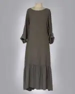 Vestido Linho Manga Longa 33552 - Imagem 11