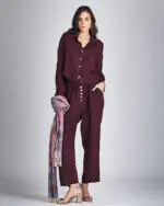 Calça Linho Comfort Botões