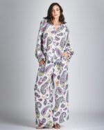 Camisa Linho Estampa Paisley 33805 - Imagem 12