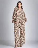 Camisa Linho Estampa Paisley 33805 - Imagem 2