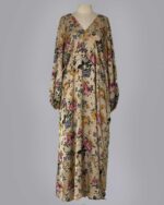 Vestido Seda Estampa Fiorale - Imagem 9