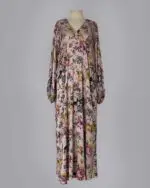 Vestido Seda Estampa Fiorale - Imagem 8