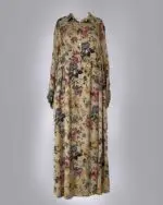 Vestido Longo Cetim Fiorale