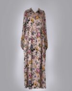 Vestido Longo Cetim Fiorale - Imagem 2