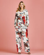 Set Pantalona Seda Floral - Imagem 13