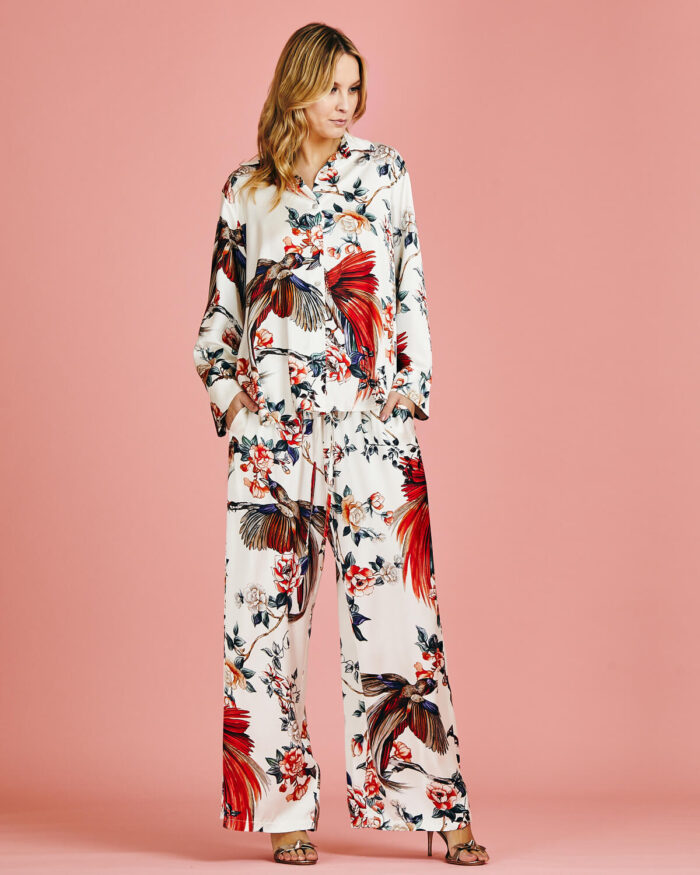 Set Pantalona Seda Floral - Imagem 12