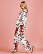 Set Pantalona Seda Floral - Imagem 11