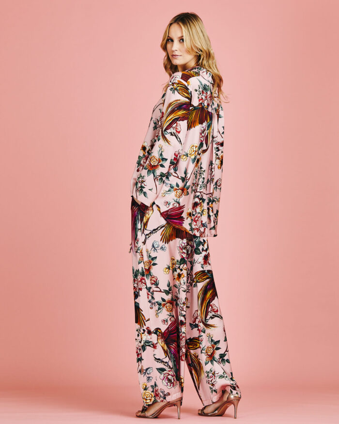 Set Pantalona Seda Floral - Imagem 2