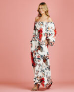 Vestido Longo Seda Floral - Imagem 4