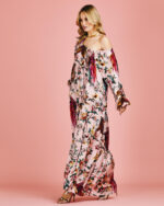 Vestido Longo Seda Floral - Imagem 10