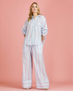 Camisa Feminina Listrada Algodão - Imagem 3