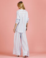 Camisa Feminina Listrada Algodão - Imagem 2