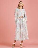 Camisa Cropped Estampa Ikat - Imagem 6