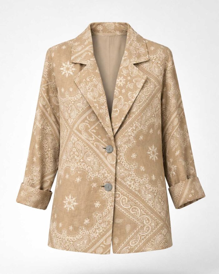 Blazer Ravello Bandana Linho - Imagem 5