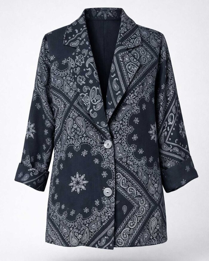 Blazer Ravello Bandana Linho - Imagem 4