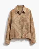 Camisa Linho Cropped Bandana - Imagem 4