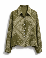 Camisa Linho Cropped Bandana - Imagem 13