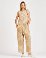 Regata Cropped Positano Bandana Linho