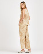 Regata Cropped Positano Bandana Linho - Imagem 16