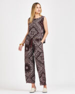 Regata Cropped Positano Bandana Linho - Imagem 11