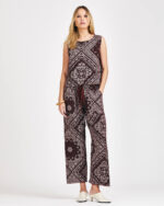 Regata Cropped Positano Bandana Linho - Imagem 8