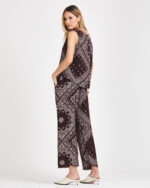 Regata Cropped Positano Bandana Linho - Imagem 9