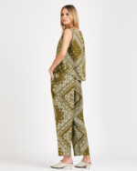 Regata Cropped Positano Bandana Linho - Imagem 3