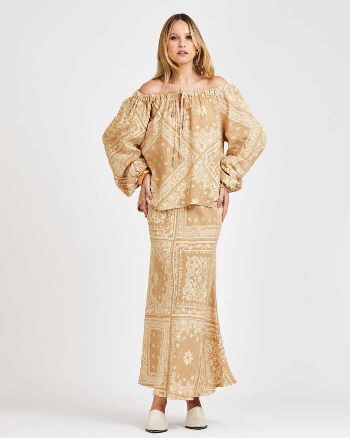 Bata Sorrento Bandana em Linho - Imagem 2