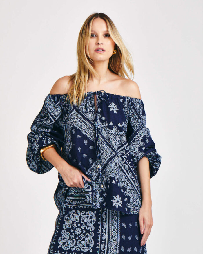 Bata Sorrento Bandana em Linho - Imagem 19