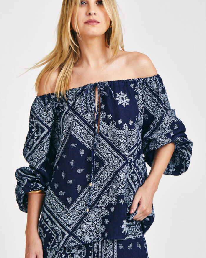 Bata Sorrento Bandana em Linho - Imagem 17