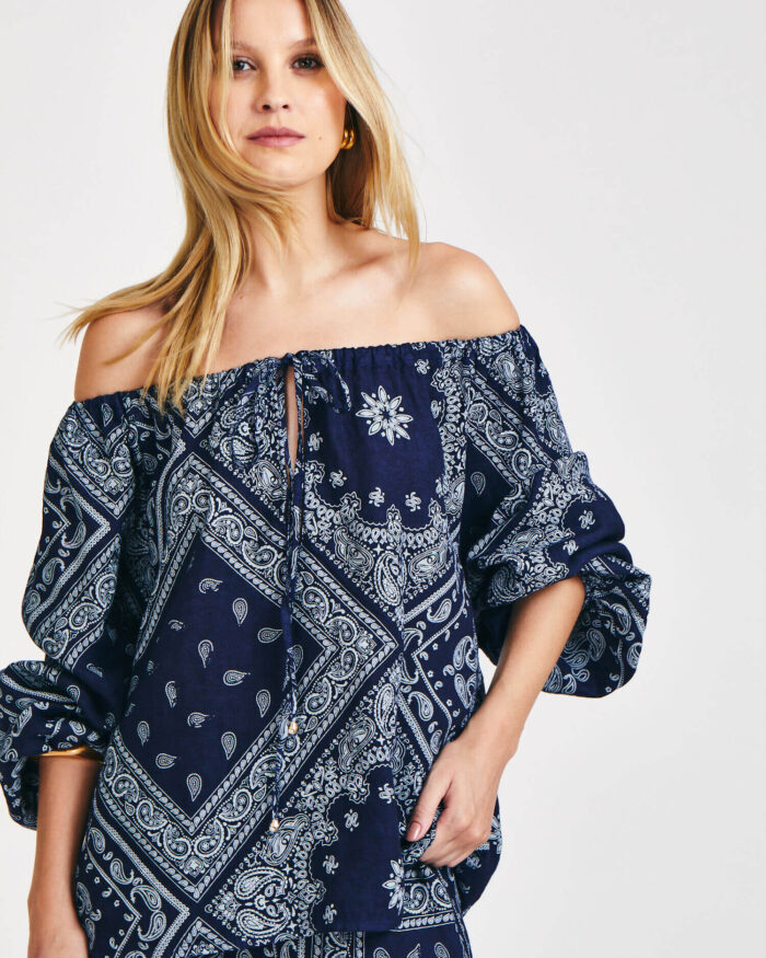 Bata Sorrento Bandana em Linho - Imagem 16