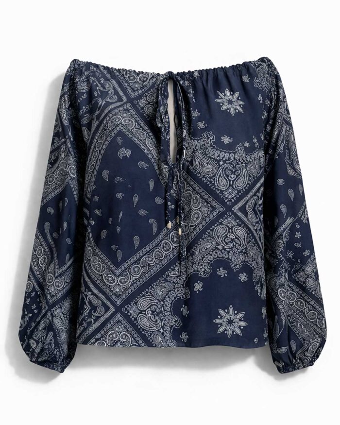 Bata Sorrento Bandana em Linho - Imagem 6