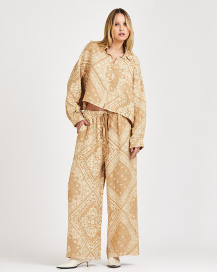 Pantalona Portofino Bandana Linho