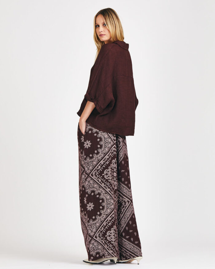 Pantalona Portofino Bandana Linho - Imagem 9