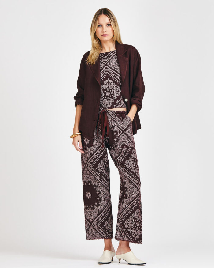 Calça Positano Bandana Linho - Imagem 4