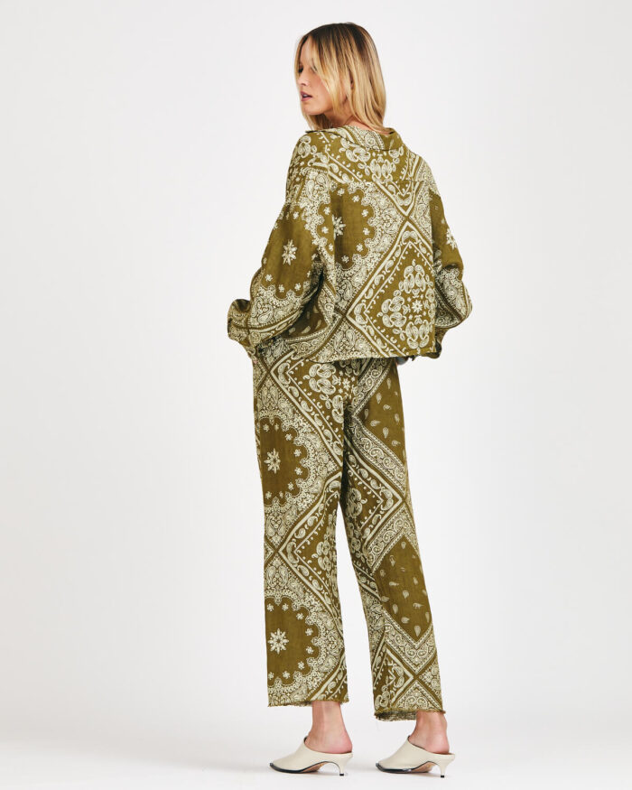 Calça Positano Bandana Linho - Imagem 8