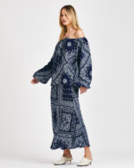 Saia Ravello Bandana Evasé Linho - Imagem 14