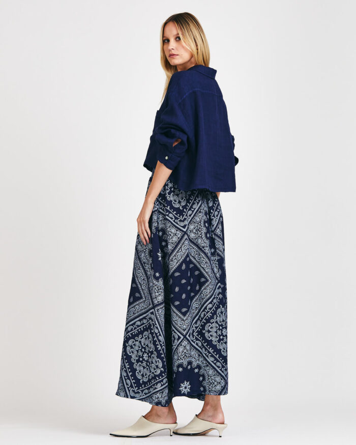 Saia La Fenice Bandana Linho - Imagem 10