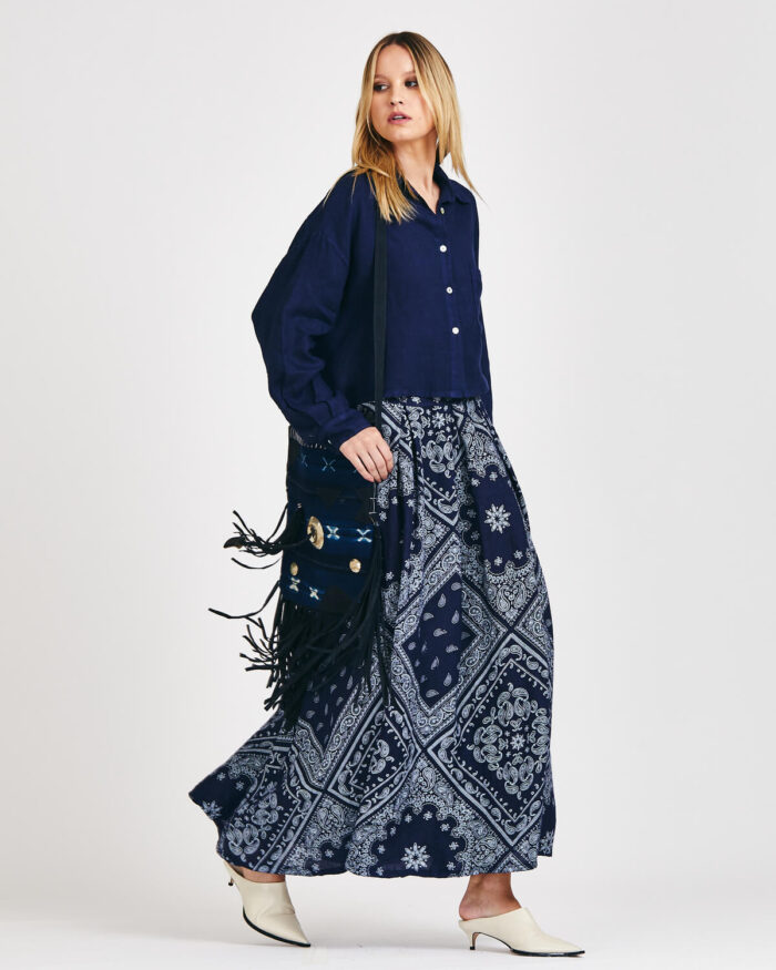 Saia La Fenice Bandana Linho - Imagem 9