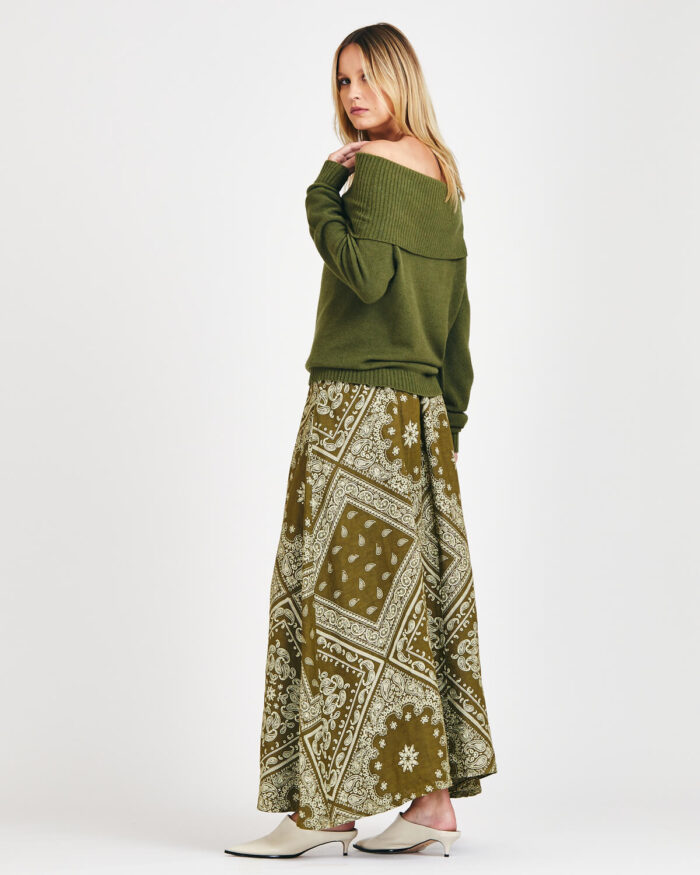 Saia La Fenice Bandana Linho - Imagem 7