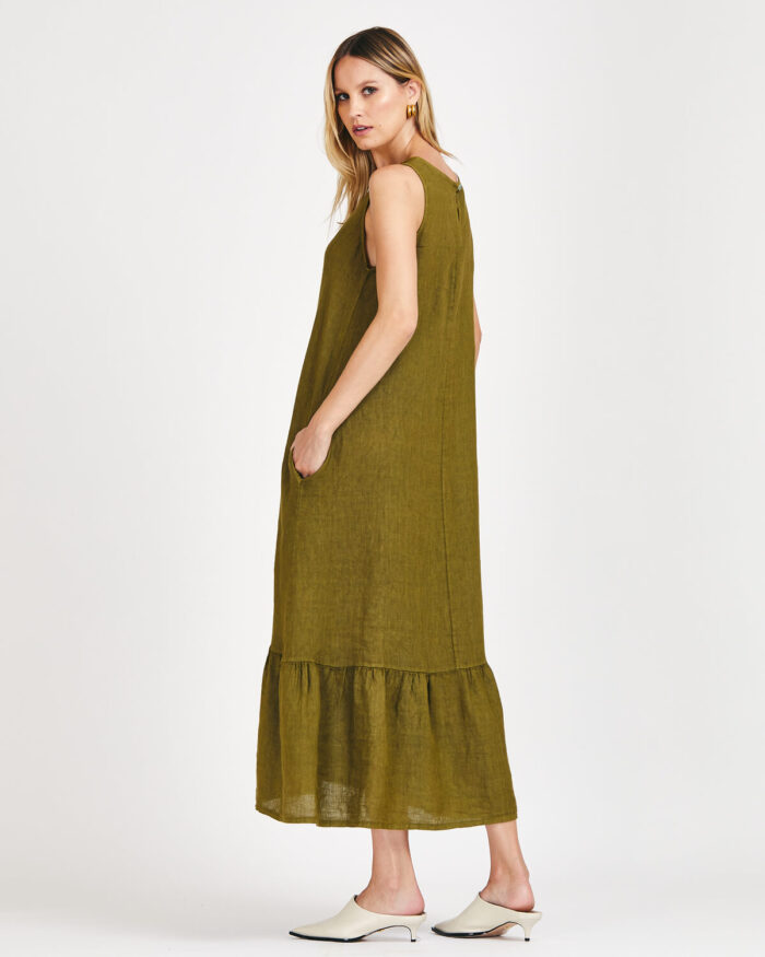 Vestido Regata Sorrento Linho - Imagem 3