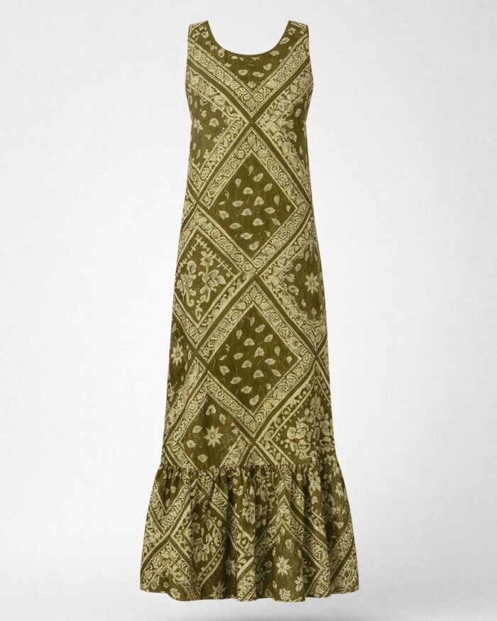 Vestido Regata Sorrento Bandana Linho - Imagem 8